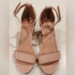 Steve Madden Carrson Heels for Girls in Blush Patent